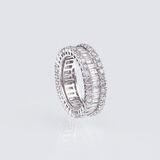 A Memory Diamond Ring in Baguette-Cut - image 1