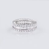 A Memory Diamond Ring in Baguette-Cut - image 2