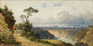 Promenade by a River Valley - image 1
