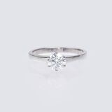 A Solitaire Diamond Ring - image 1