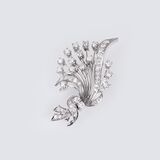 Vintage Diamant-Brillant-Brosche - Bild 2
