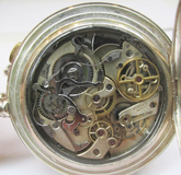 A Savonette Pocket Watch Chronograph with Minute Repeater on Necklace - image 3