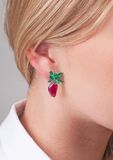 A Pair of natural Ruby Emerald Earrings 'Berries' - image 2