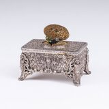 A Rare, Ricly Decorated Music Box 'Singing Bird Box' - image 1