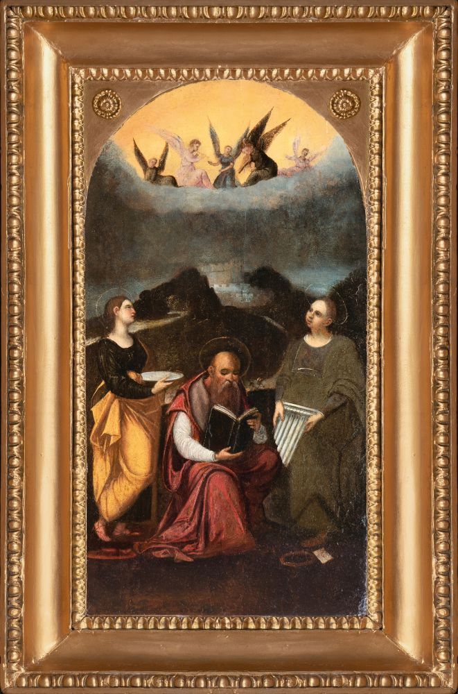 Die Heiligen Hieronymus, Lucia und Cäcilia - Bild 2