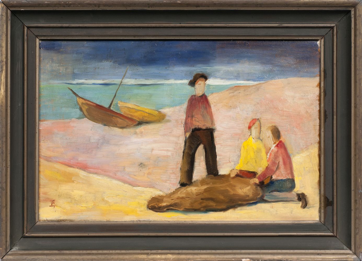 Persons on the Beach - image 2
