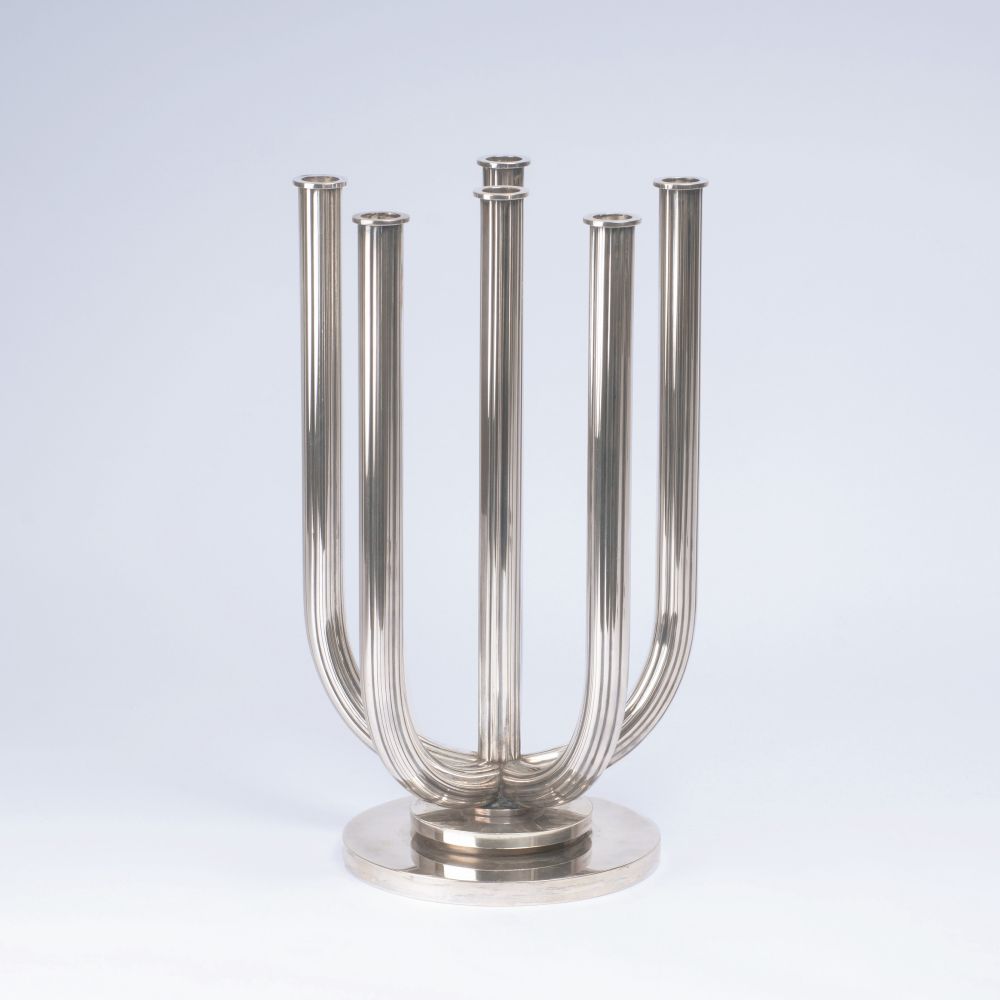 Georg Jensen - Silber-Candelaber Silber-Candelaber