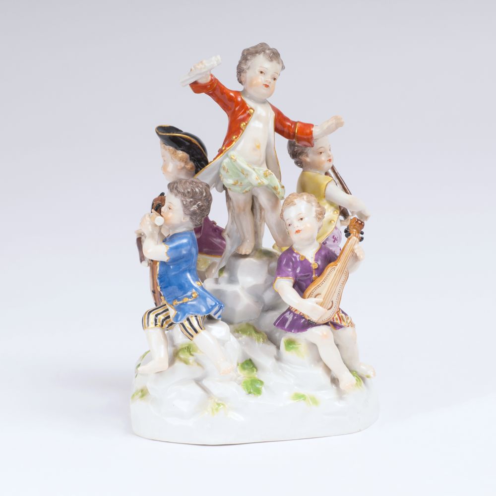 A Figure Group 'Cupids playing music' - image 2