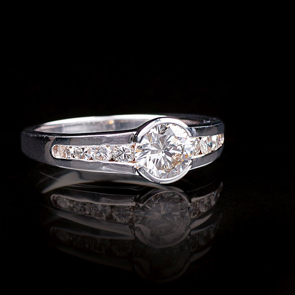 A Solitaire Diamond Ring - image 2