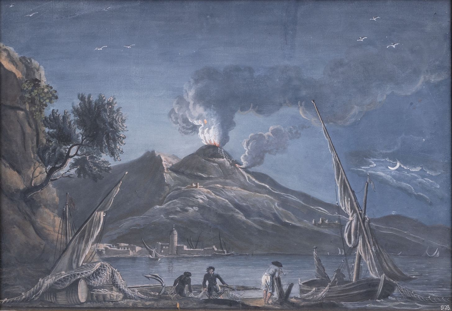 Eruption of Mount Vesuvius