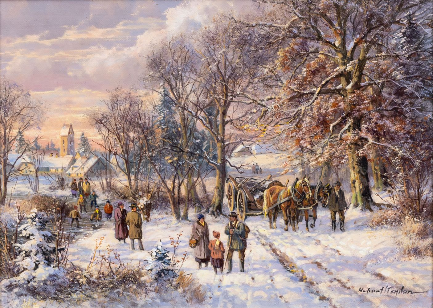 Winter, Late Afternoon