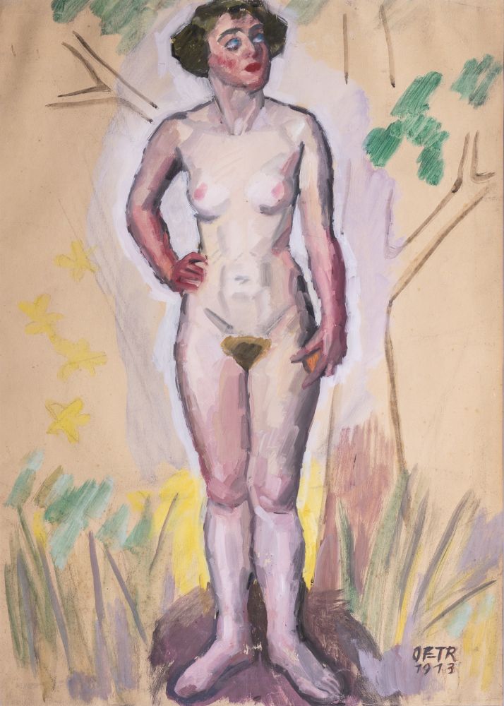 Standing Nude