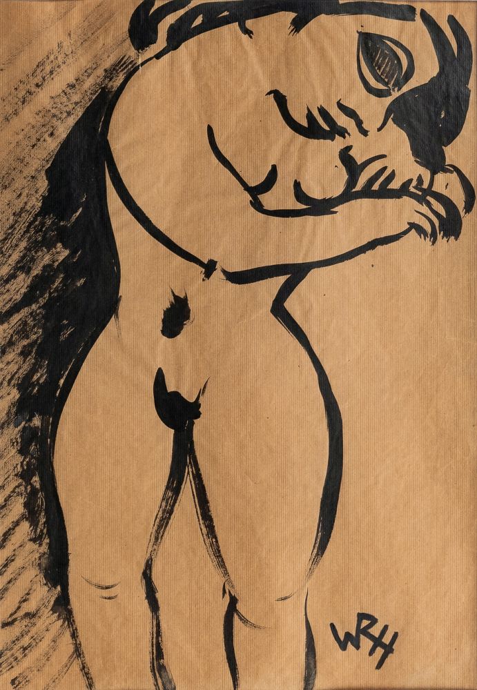 Willy Robert Huth - Standing Nude Standing Nude