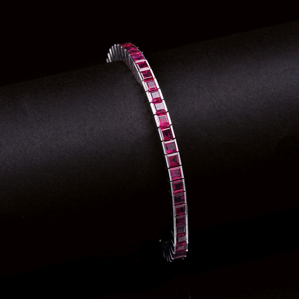 Hochfeines Rubin-Armband Hochfeines Rubin-Armband