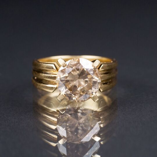 A Solitaire Diamond Ring