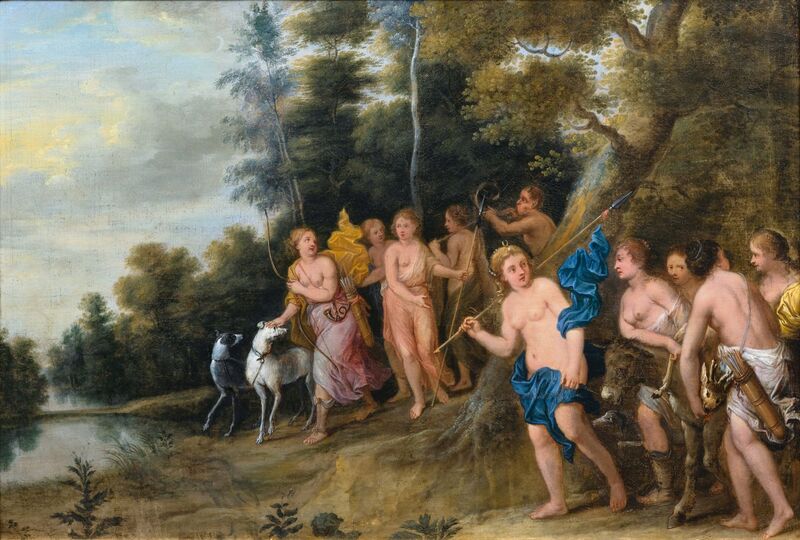 Diana and her Nymphs