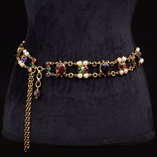 A Gripoix Chain Belt 'Byzantine Style'