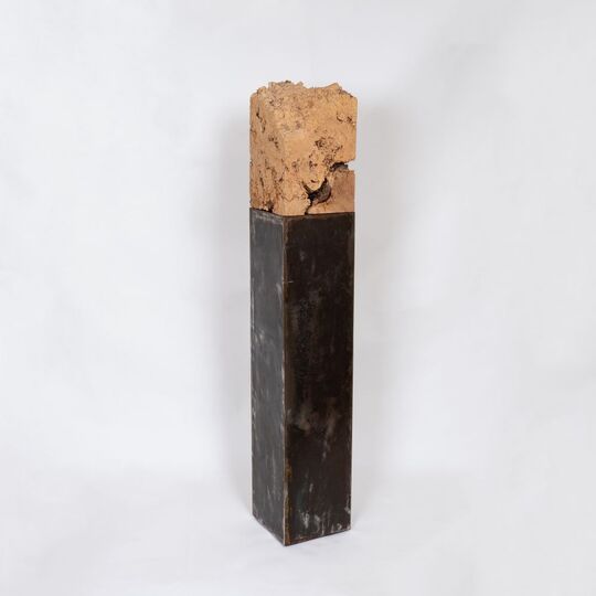 Wooden Object on a Stele