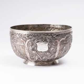 A Chinese Bowl With Figural Scenes
