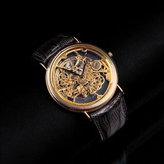 A Skeleton Gentleman's Wristwatch