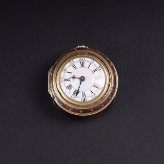- Prunkvolle Georgian Spindeltaschenuhr von Johnson in zweifachem Übergehäuse Prunkvolle Georgian Spindeltaschenuhr von Johnson in zweifachem Übergehäuse