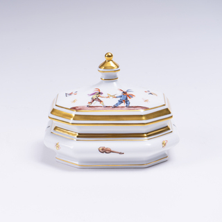 A Lidded Box from the Commedia dell'arte Edition