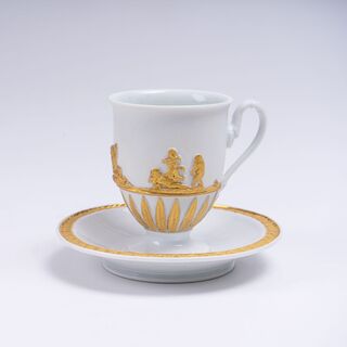 A Cup with Putto Relief