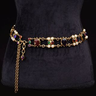 A Gripoix Chain Belt 'Byzantine Style'