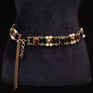 Gripoix Chain Belt im byzantinischen Stil