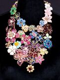 A Grande Gripoix Flower Necklace - image 1