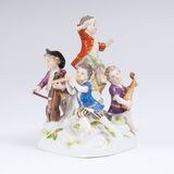 A Figure Group 'Cupids playing music' - image 3