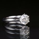 A Solitaire Diamond Ring - image 2