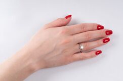 A Solitaire Diamond Ring - image 3