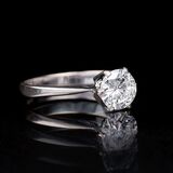 A Solitaire Diamond Ring - image 2