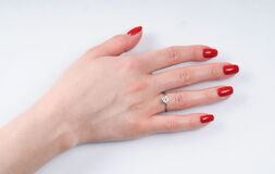 A Solitaire Diamond Ring - image 3