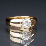 A Solitaire Diamond Ring - image 2