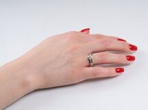 A Solitaire Diamond Ring - image 3