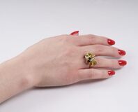 Diamant Gold-Ring 'Tiger' - Bild 2