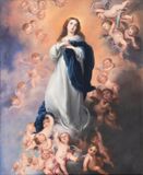 A Porcelain Plaque 'The Immaculate Conception' after Murillo - image 1