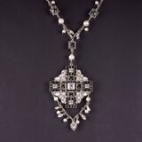 A Necklace 'Black and White' - image 2