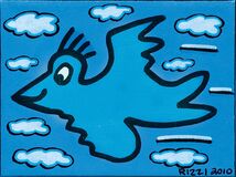 Blue Rizzi Bird