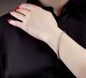 A fine Diamond Bracelet - image 3