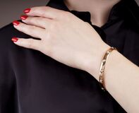 A Diamond Bangle Bracelet - image 2