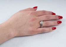 Flexi-Ring mit Brillanten - Bild 2