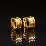 Paar Gold-Ohrringe 'B.Zero1'