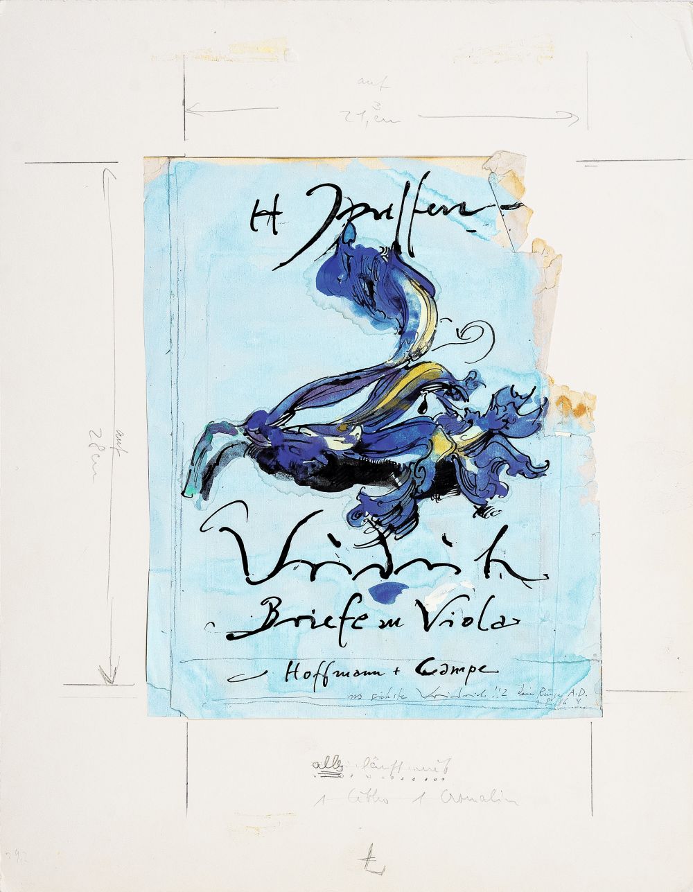 Horst Janssen - Vriedrich - Briefe an Viola Vriedrich - Briefe an Viola