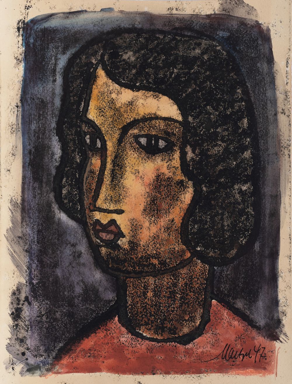 Emil Maetzel - Head of a Girl Head of a Girl
