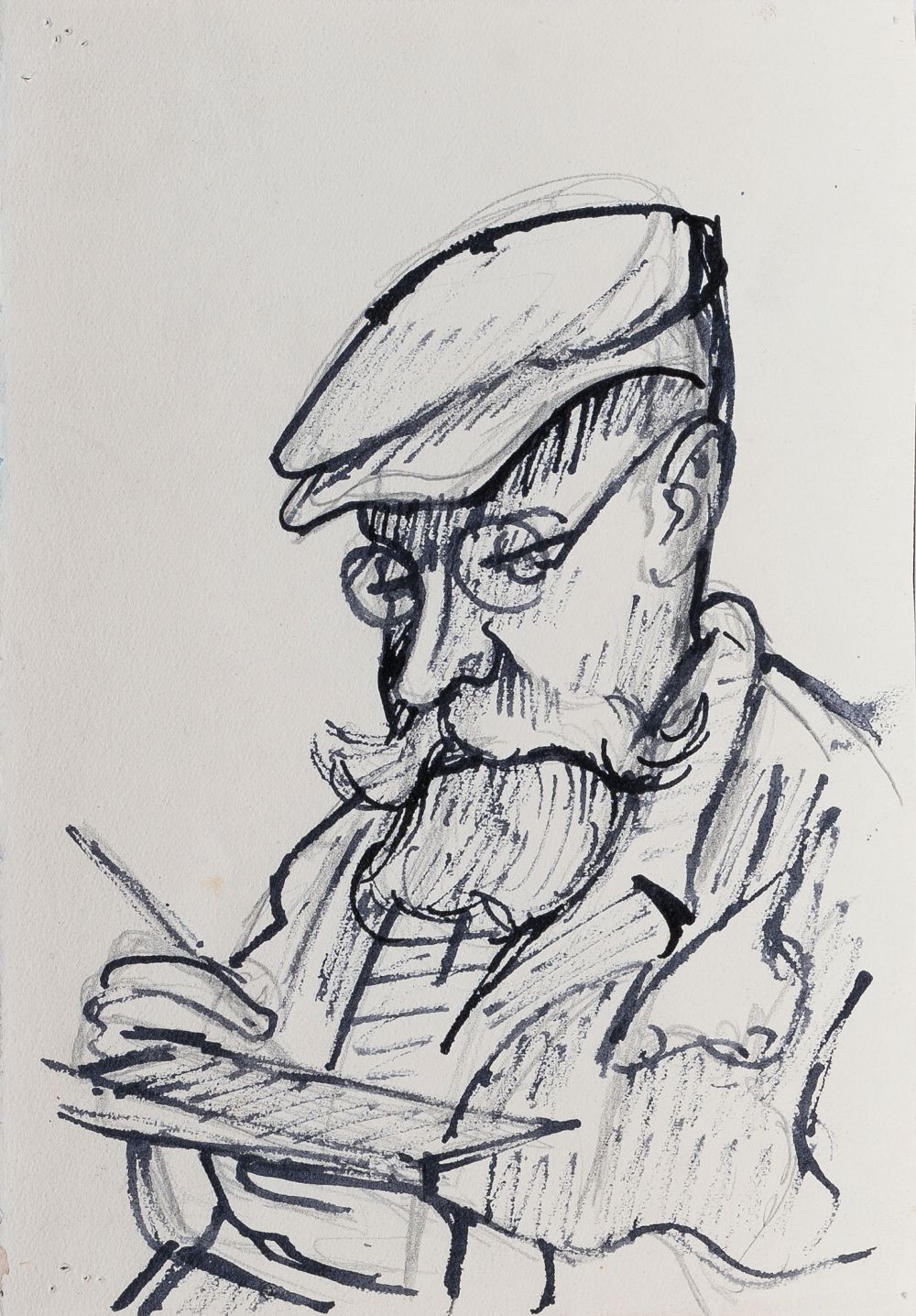 Emil Maetzel - Self Portrait Self Portrait