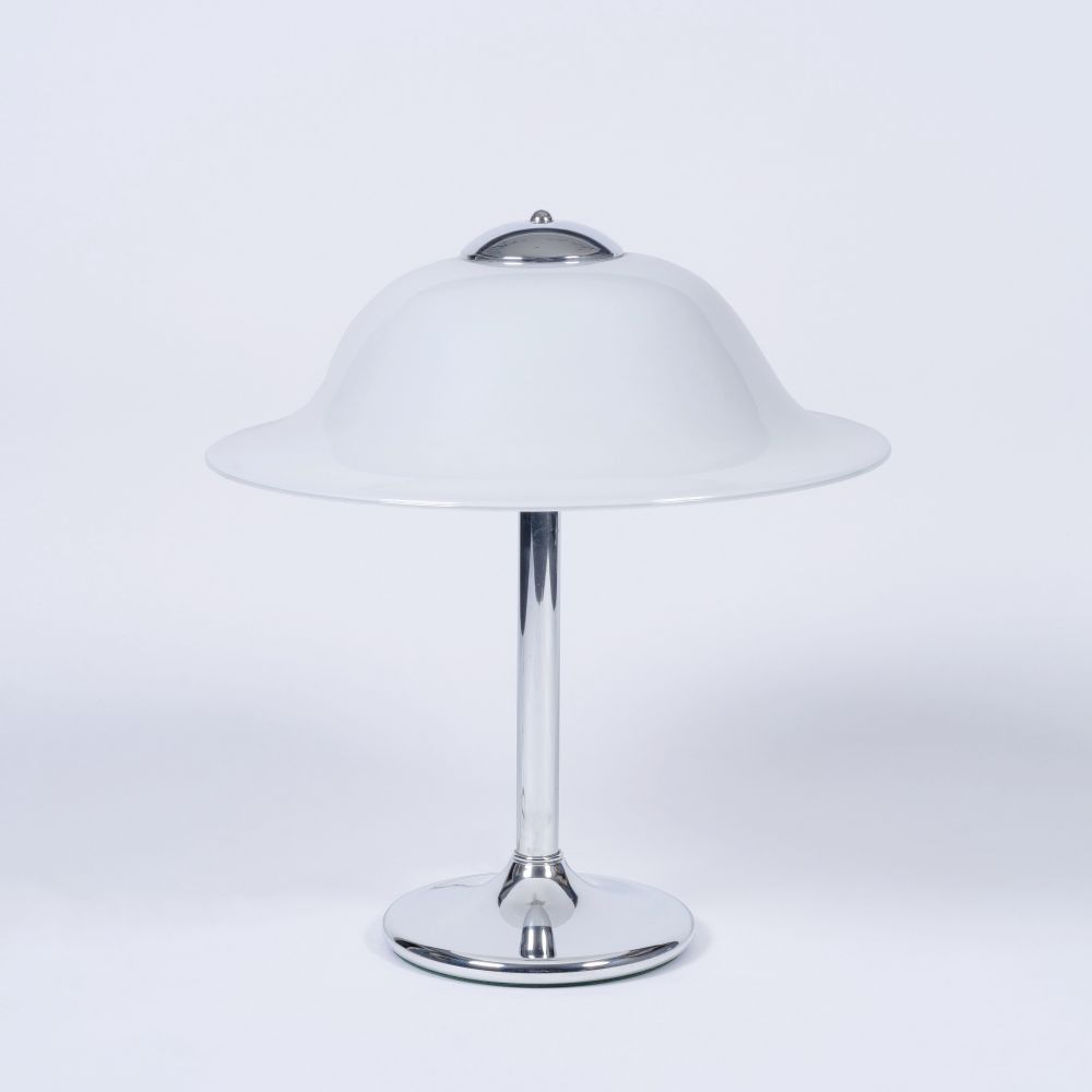 Große Mid-Century Tischlampe