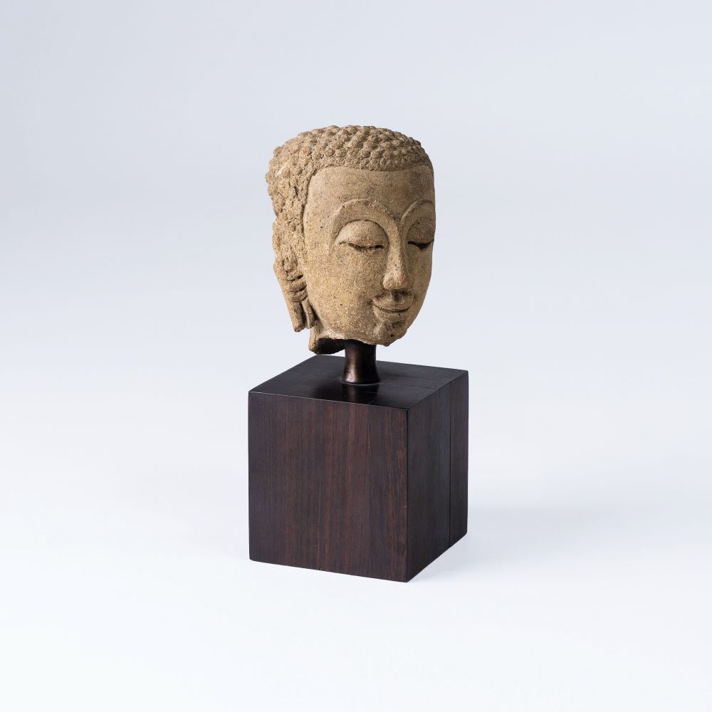 A Small Head of Buddha A Small Head of Buddha
